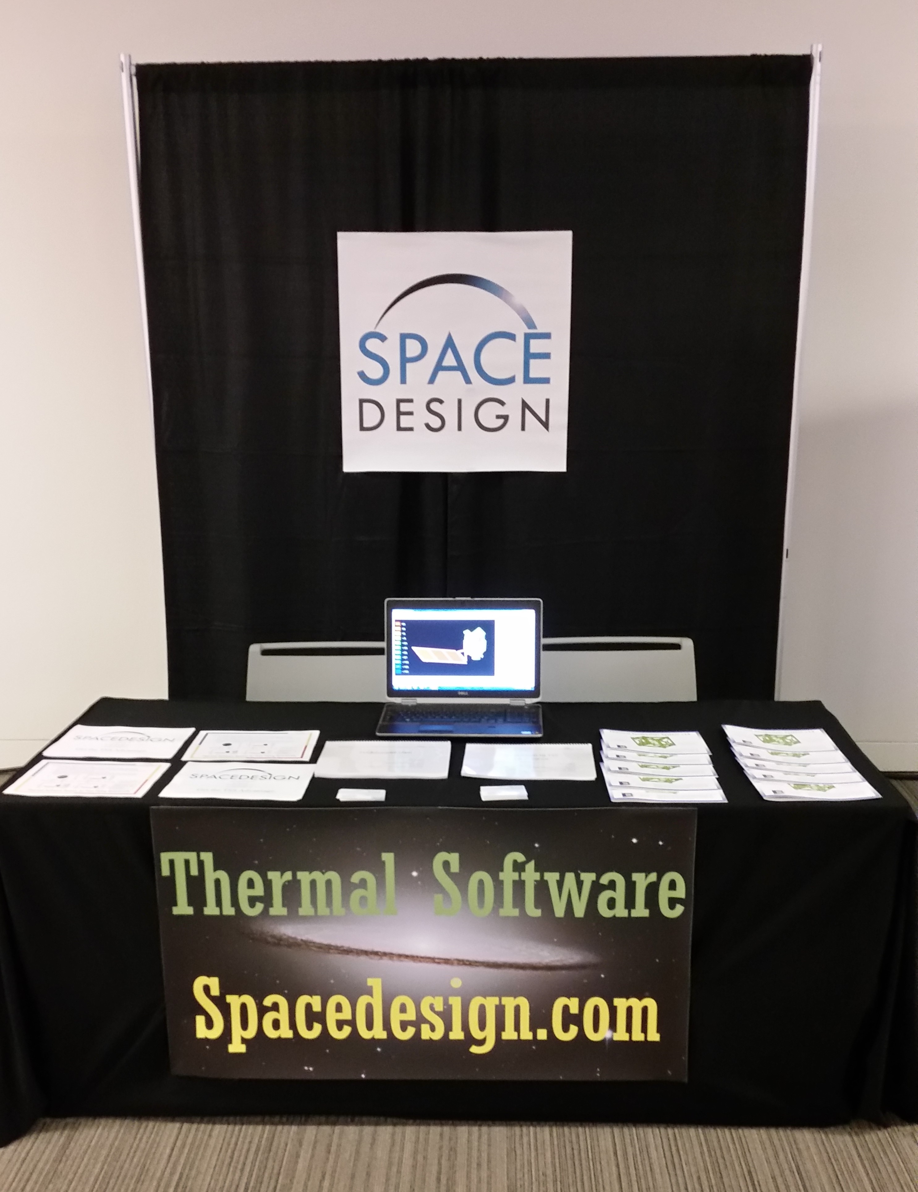 Spacedesign Booth at TFAWS
