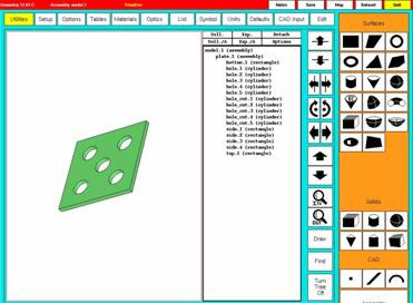 Model loaded into the TSS Mesh Tool